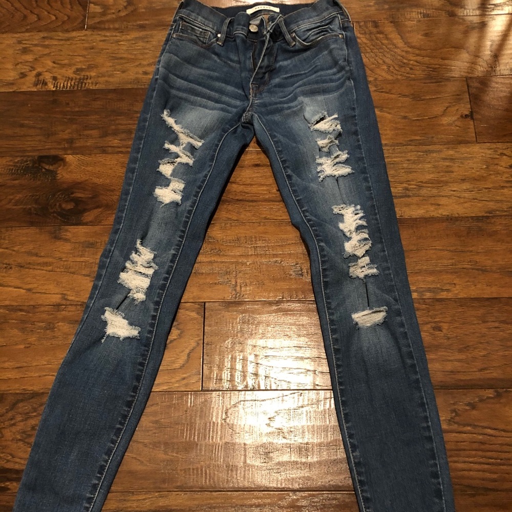 Pacsun Ripped Skinny Jeans